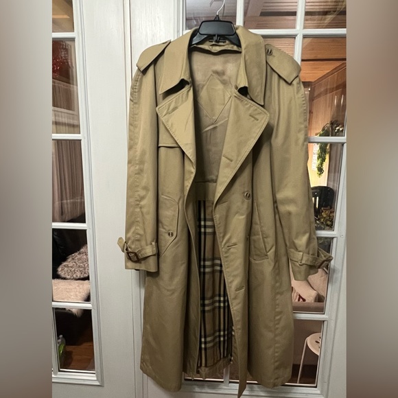 Adams Row Jackets & Coats Vintage Mens Double Breasted Parka Trench